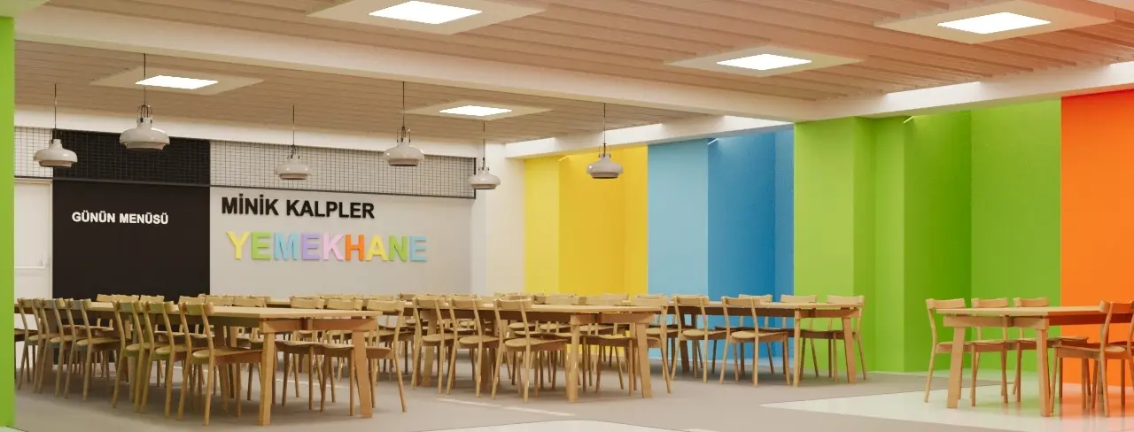 Minik Kalpler Koleji etkinlik alanları
